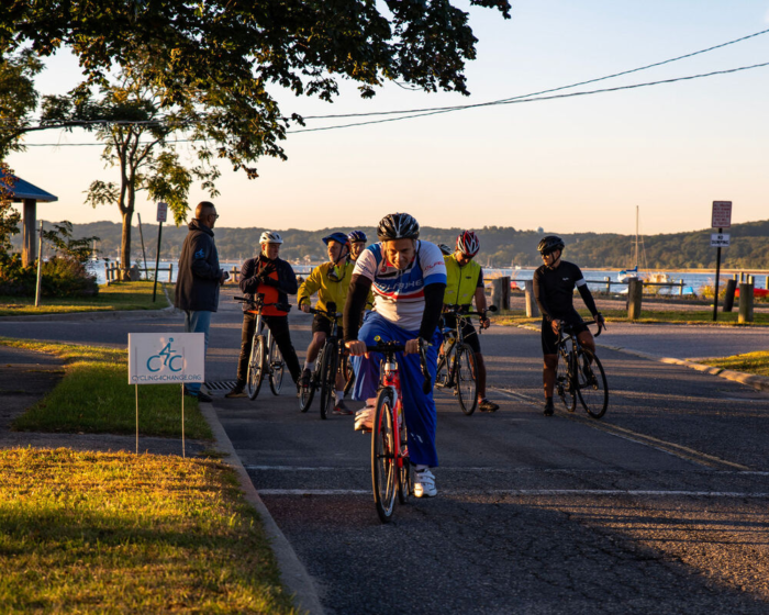 Cycling for Change community bike and walk event